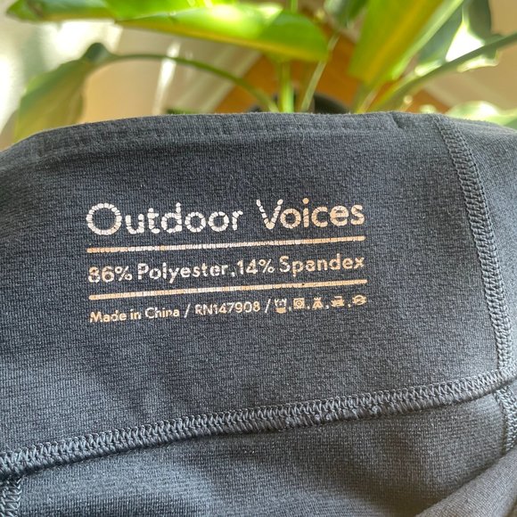 Outdoor Voices Women's Small Leggings Outdoors Yoga Dark Blue Movement - Picture 3 of 6